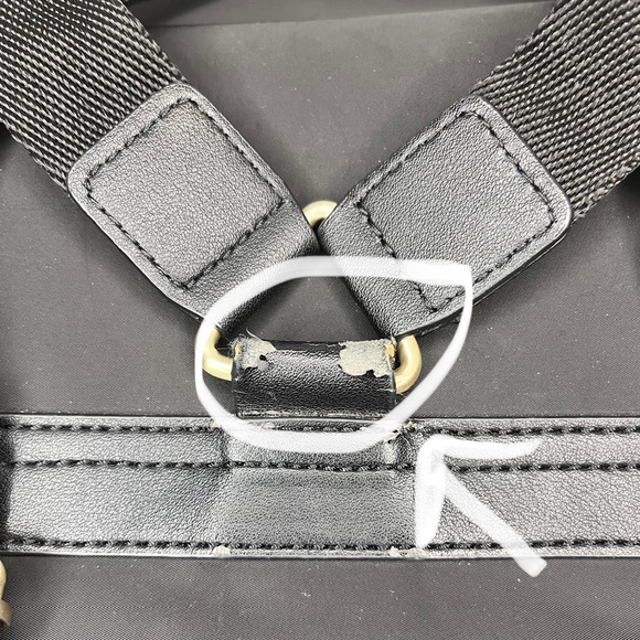 RADLEY LONDON Black Backpack with Gold Accents - Picture 6 of 7